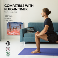 Load image into Gallery viewer, Splash-proof 250 Watt Convector Heater - Ideal For Bathroom