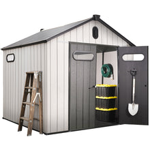 Load image into Gallery viewer, Outdoor Storage Shed with Floor 8' x 8'