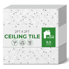 Load image into Gallery viewer, Calcium Silicate Waterproof Ceiling Tiles - Non-Cementitious, Non-Combustible Cal-Si Panels with Densified Edges, Sandstone Lay-in 24" x 24"