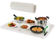 Load image into Gallery viewer, Electric Warming Tray Rollable & Portable 3 Heat Levels