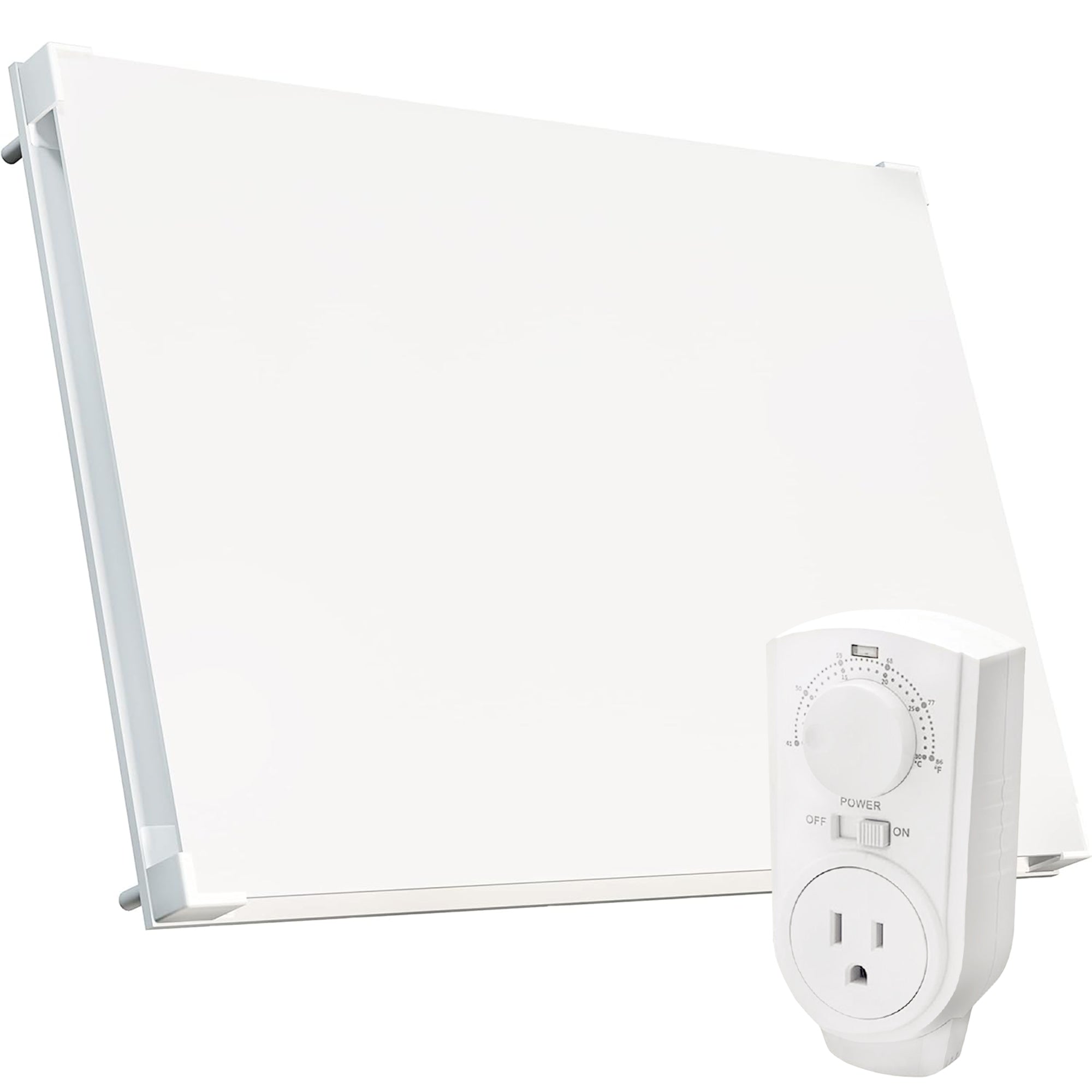 EconoHome Wall Mount Space Heater Panel With Heat Guard Cover