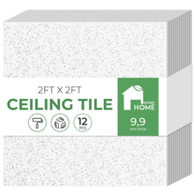 Load image into Gallery viewer, Calcium Silicate Waterproof Ceiling Tiles - Non-Cementitious, Non-Combustible Cal-Si Panels with Densified Edges, Fissured Lay-in 24" x 24"