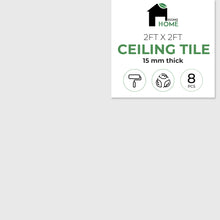 Load image into Gallery viewer, Calcium Silicate Waterproof Ceiling Tiles - Non-Cementitious, Non-Combustible Cal-Si Panels with Densified Edges, Plain Tegular-Edges 24" x 24"