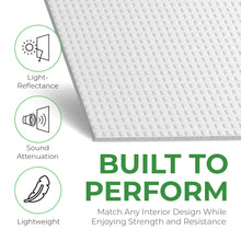 Load image into Gallery viewer, Calcium Silicate Waterproof Ceiling Tiles - Non-Cementitious, Non-Combustible Cal-Si Panels with Densified Edges, Brick Lay-in 24" x 24"