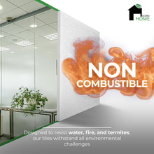 Load image into Gallery viewer, Calcium Silicate Waterproof Ceiling Tiles - Non-Cementitious, Non-Combustible Cal-Si Panels with Densified Edges, Sandstone Lay-in 24" x 24"