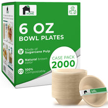 Load image into Gallery viewer, Compostable Paper Plates