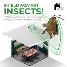 Load image into Gallery viewer, Calcium Silicate Waterproof Ceiling Tiles - Non-Cementitious, Non-Combustible Cal-Si Panels with Densified Edges, Spintone Tegular-Edges 24" x 24"