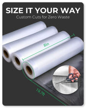 Load image into Gallery viewer, Heavy Duty Vacuum Seal Bags for Food 8"x20'