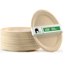 Load image into Gallery viewer, Compostable Paper Plates