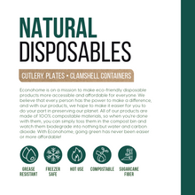 Load image into Gallery viewer, Compostable Paper Plates