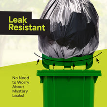 Load image into Gallery viewer, Commercial 55-60 Gallon Garbage Bags - High Density Extra Large Trash Bags - 40x54" - Made in the USA - Bulk 150-Count