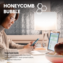 Load image into Gallery viewer, Double Bubble Reflective Foil Insulation - Reflective Insulation Roll with Metal Foil Cover - Heat Radiant Barrier for Wall, Attic, Air Duct, Window Coverings, Radiator Cover - 4'x125'