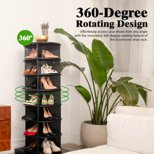 Load image into Gallery viewer, 360° Rotating Shoe Rack