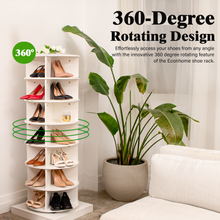 Load image into Gallery viewer, 360° Rotating Shoe Rack