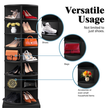 Load image into Gallery viewer, 360° Rotating Shoe Rack