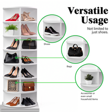 Load image into Gallery viewer, 360° Rotating Shoe Rack