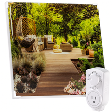 Load image into Gallery viewer, Wall Mounted Space Heater Panel 400W - UV Printed Model.