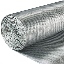 Load image into Gallery viewer, Double Bubble Reflective Foil Insulation - Reflective Insulation Roll with Metal Foil Cover - Heat Radiant Barrier for Wall, Attic, Air Duct, Window Coverings, Radiator Cover - 4'x125'