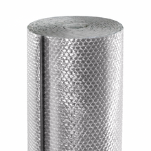 Load image into Gallery viewer, Double Bubble Reflective Foil Insulation - Reflective Insulation Roll with Metal Foil Cover - Heat Radiant Barrier for Wall, Attic, Air Duct, Window Coverings, Radiator Cover - 4'x125'