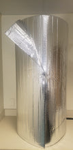 Load image into Gallery viewer, Double Bubble Reflective Foil Insulation - Reflective Insulation Roll with Metal Foil Cover - Heat Radiant Barrier for Wall, Attic, Air Duct, Window Coverings, Radiator Cover - 4'x125'