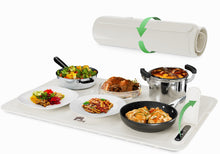 Load image into Gallery viewer, Electric Warming Tray Rollable & Portable 3 Heat Levels