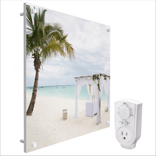 Load image into Gallery viewer, Wall Mounted Space Heater Panel 400W - UV Printed Model.
