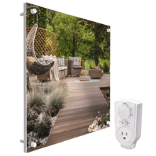 Load image into Gallery viewer, Wall Mounted Space Heater Panel 400W - UV Printed Model.