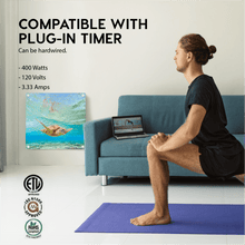 Load image into Gallery viewer, Wall Mounted Space Heater Panel 400W - UV Printed Model.