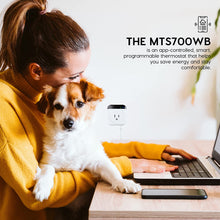 Load image into Gallery viewer, EconoHome WiFi Thermostat Plug Outlet with App Controller, Programmable