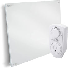 Load image into Gallery viewer, 250 Watt Panel Heater with Plug-in Thermostat