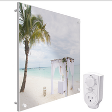 Load image into Gallery viewer, Wall Mounted Space Heater Panel 400W - UV Printed Model.