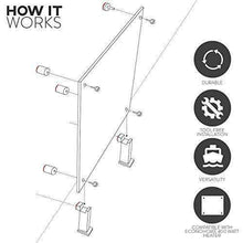 Load image into Gallery viewer, EconoHome Easy Mount Heater Mounting Set - Wholesale Home Improvement Products