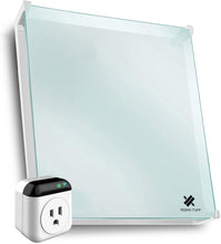 Load image into Gallery viewer, 400W Wall Mounted Panel Heater, WiFi Thermostat, Glass Heat Guard Cover