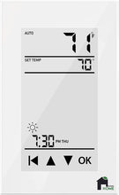 Load image into Gallery viewer, GFCI WiFi Thermostat - Programmable 4-Inch Touchscreen
