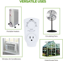 Load image into Gallery viewer, Adjustable Plugin Thermostat
