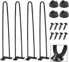 Load image into Gallery viewer, EconoHome Metal Hairpin Legs