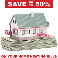 Load image into Gallery viewer, 400W Wall Mounted Panel Heater, WiFi Thermostat, Glass Heat Guard Cover