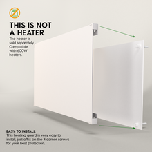 Load image into Gallery viewer, Heat Guard for Wall Mount Space Convector Heater Panel