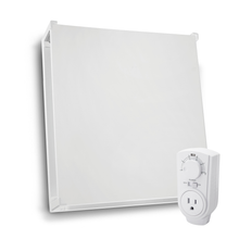 Load image into Gallery viewer, 400W Wall Heater - With Thermostat and Heat Guard Cover.
