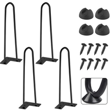 Load image into Gallery viewer, EconoHome Metal Hairpin Legs