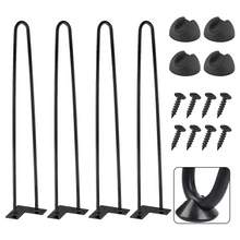 Load image into Gallery viewer, EconoHome Metal Hairpin Legs