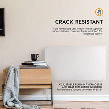 Load image into Gallery viewer, EconoHome Wall Mount Space Heater Panel with Thermostat