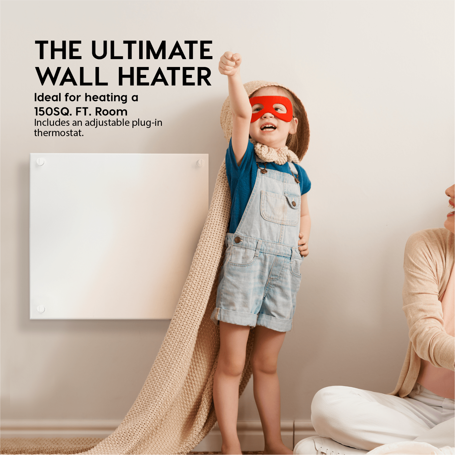 Wall Heater EconoHome Wall Mount Space Heater Panel With