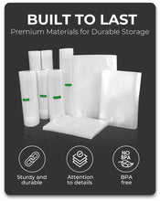 Load image into Gallery viewer, Heavy Duty Vacuum Seal Bags for Food 8"x20'
