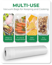 Load image into Gallery viewer, Heavy Duty Vacuum Seal Bags for Food 8"x20'
