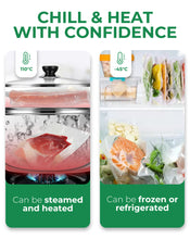 Load image into Gallery viewer, Heavy Duty Vacuum Seal Bags for Food 8"x20'
