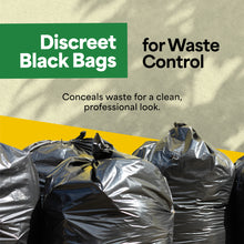Load image into Gallery viewer, 55-60 Gallon Heavy Duty Contractor Garbage Bags Made in USA - Extra Large, 38x53&quot; - 50-Count
