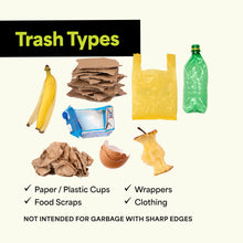 Load image into Gallery viewer, Commercial 55-60 Gallon Garbage Bags - High Density Extra Large Trash Bags - 40x54&quot; - Made in the USA - Bulk 150-Count
