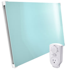 Load image into Gallery viewer, Wall Mount Space Heater Panel - 250 Watt with Glass Heat-Guard
