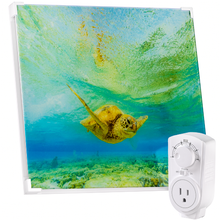 Load image into Gallery viewer, Wall Mounted Space Heater Panel 400W - UV Printed Model.
